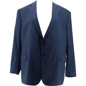 NWT STAFFORD COOLMAX CLASSIC FIT TUXEDO JACKET BIG & TALL MIDNIGHT BLUE 54L
